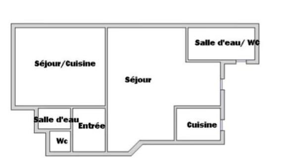 appartement 2 Pièces en vente sur PARIS (75013)