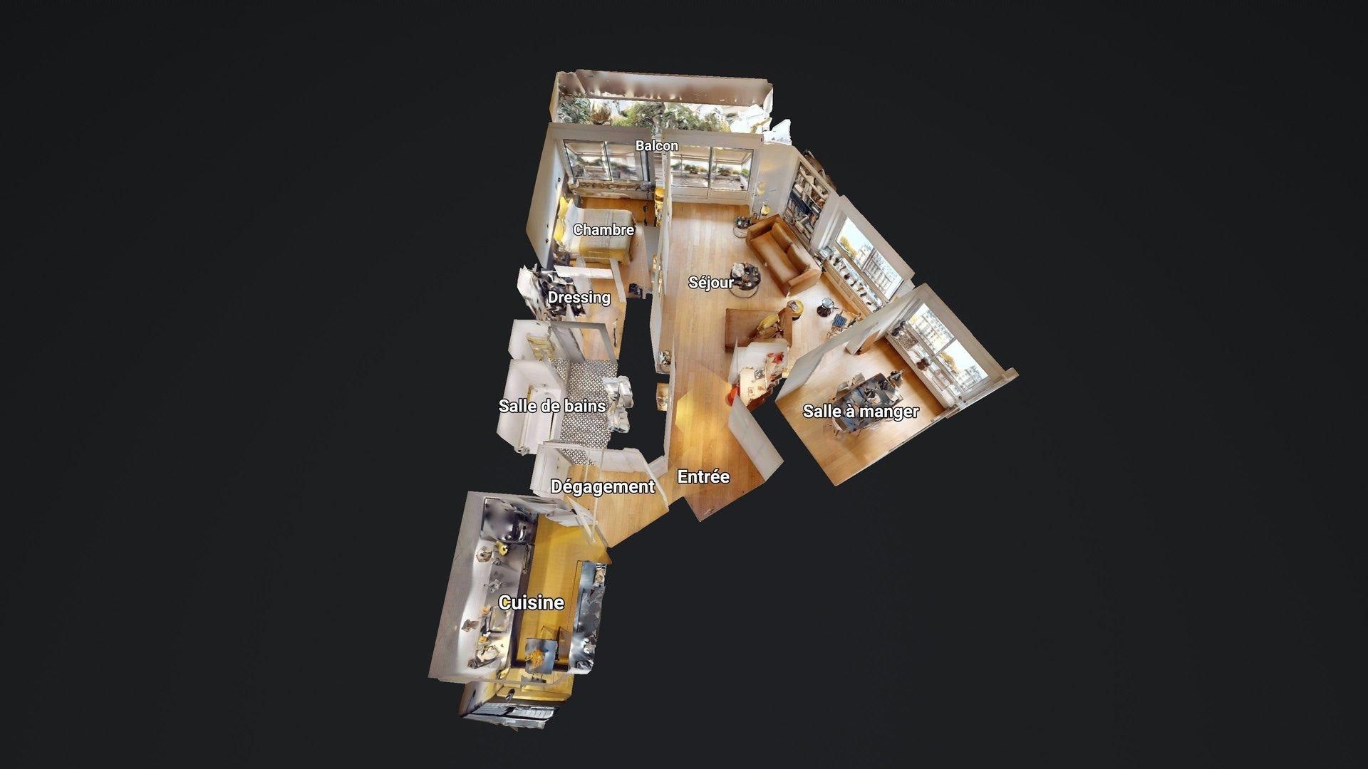 appartement 4 Pièces en vente sur PARIS (75016)