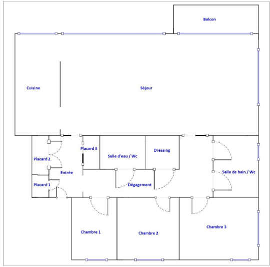 appartement 5 Pièces en vente sur PARIS (75013)