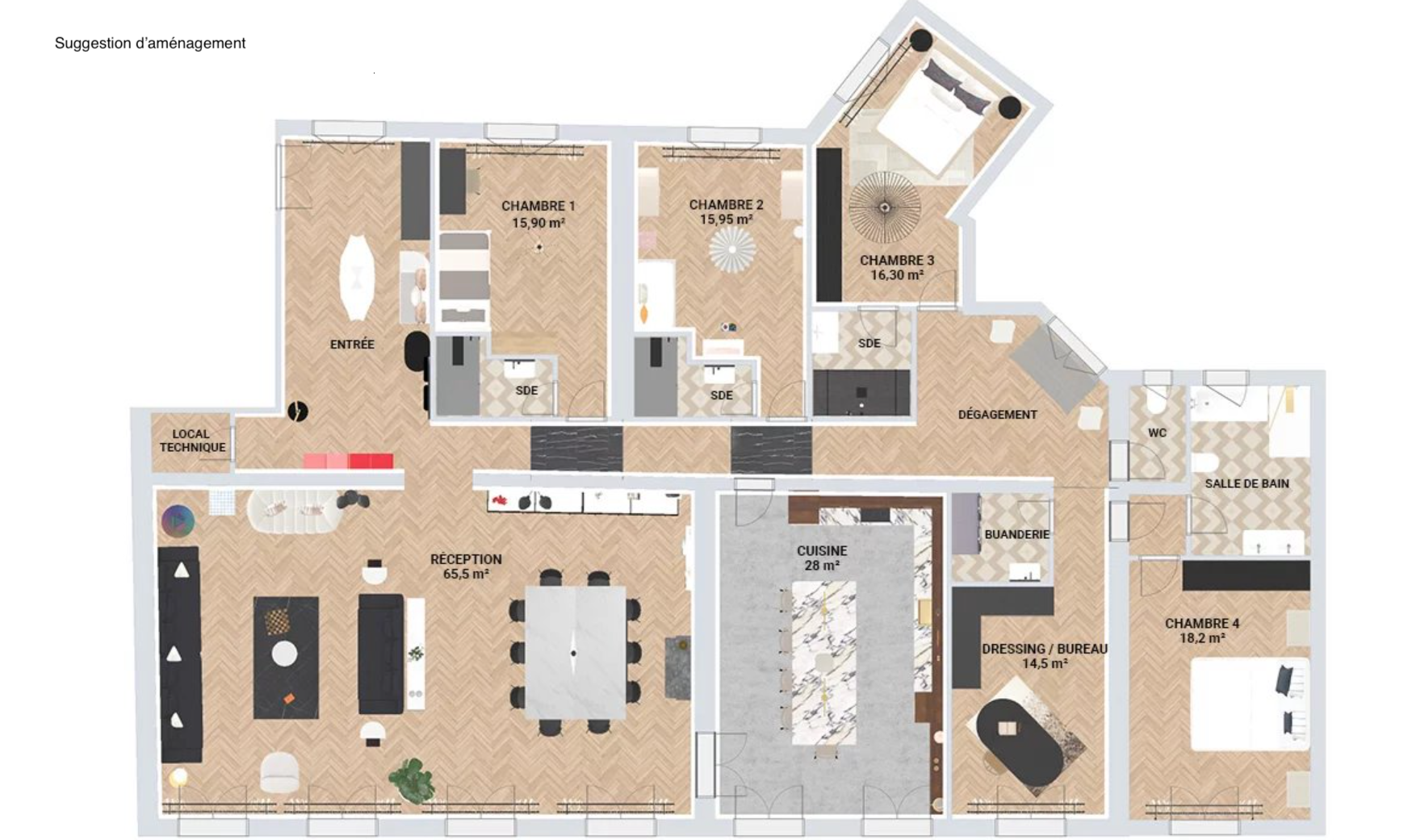 appartement 8 Pièces en vente sur PARIS (75017)