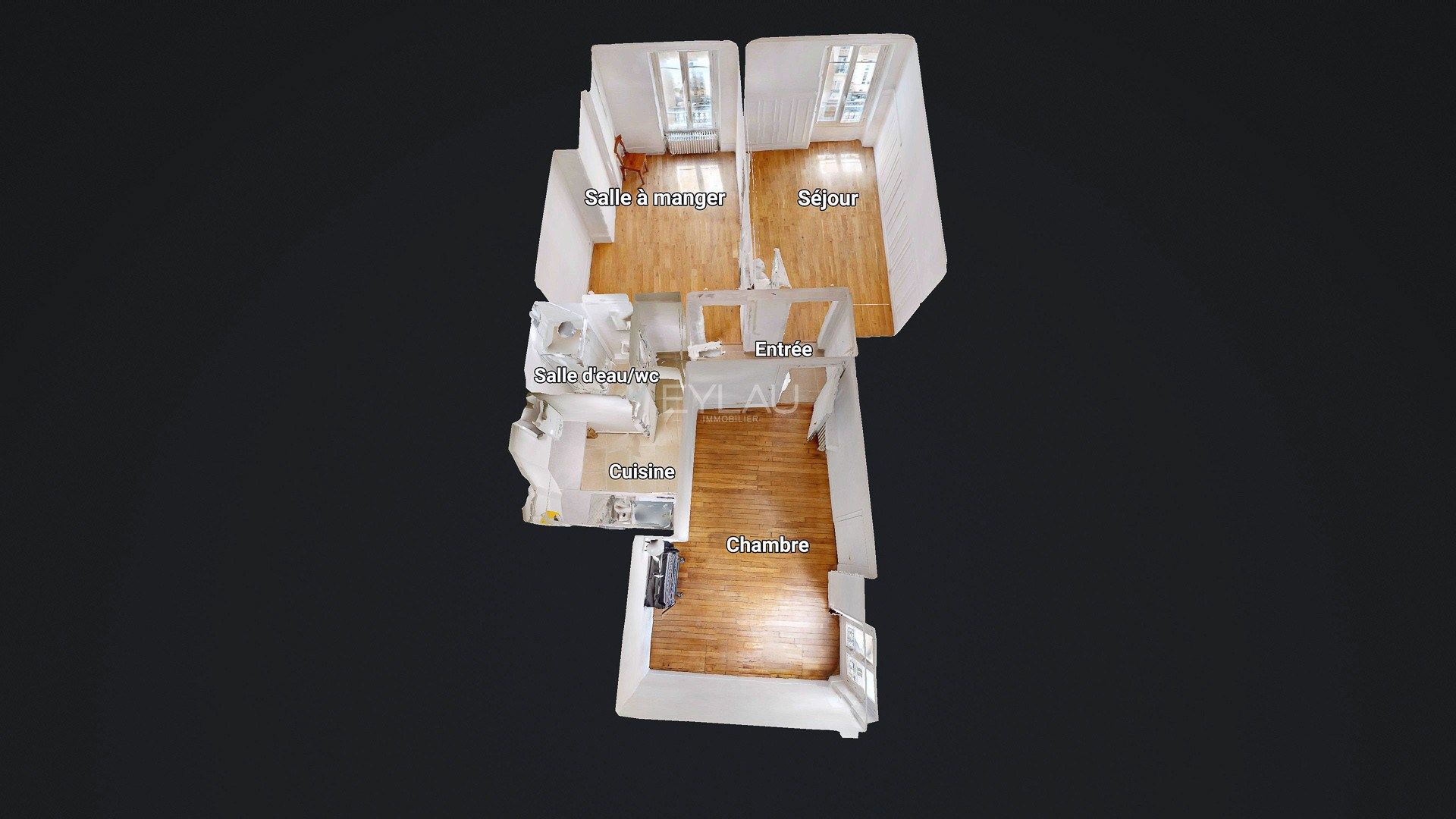 appartement 3 Pièces en vente sur PARIS (75013)