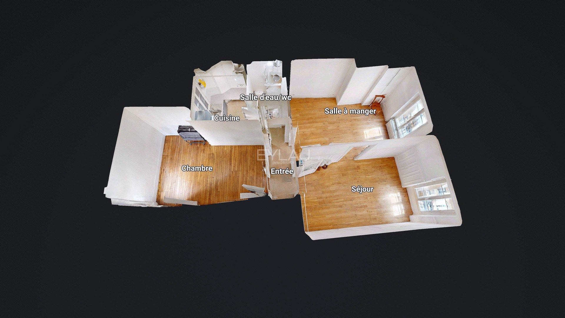 appartement 3 Pièces en vente sur PARIS (75013)