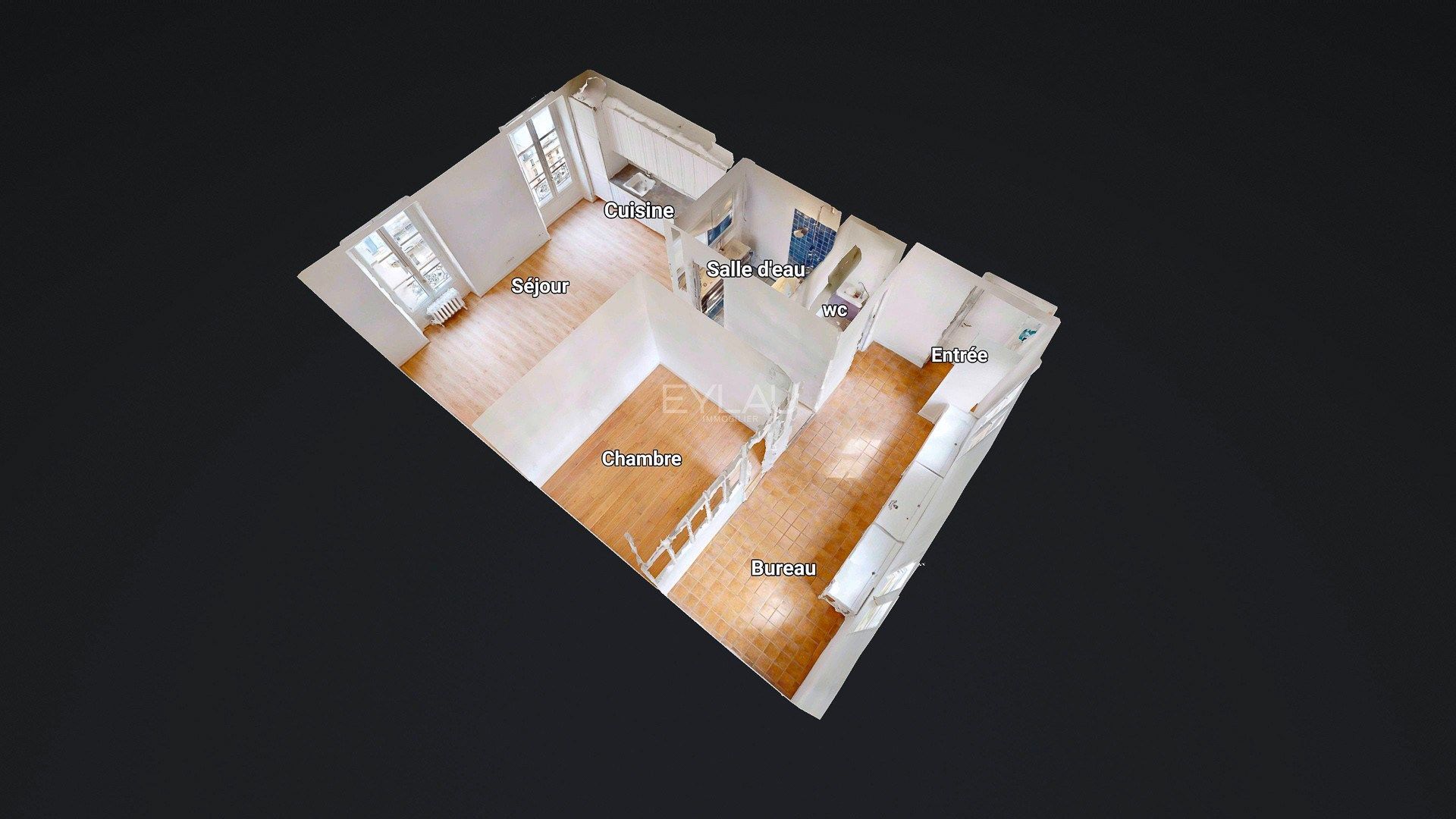 appartement 3 Pièces en vente sur PARIS (75013)