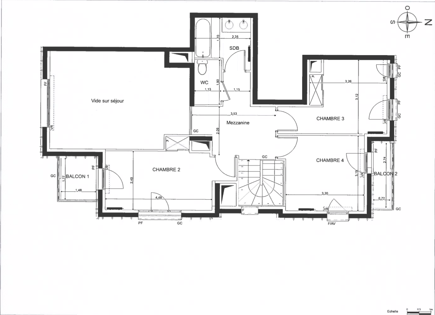 appartement 5 Pièces en vente sur VILLEJUIF (94800)