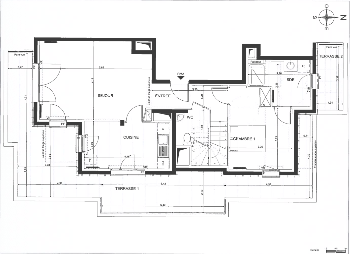 appartement 5 Pièces en vente sur VILLEJUIF (94800)
