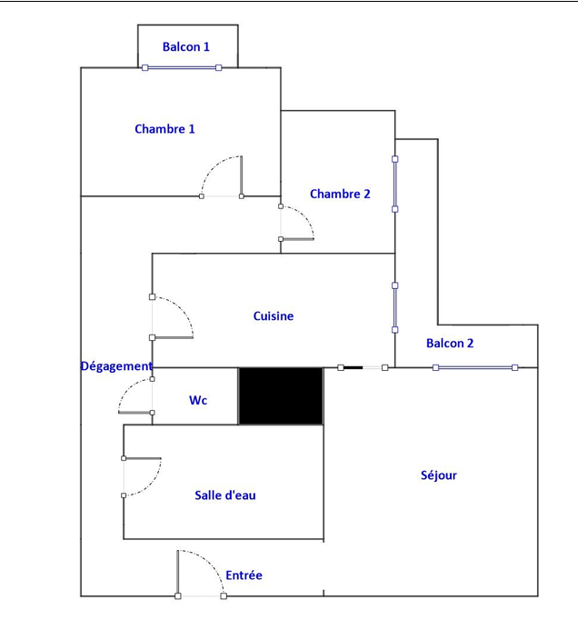 appartement 3 Pièces en vente sur PARIS (75020)